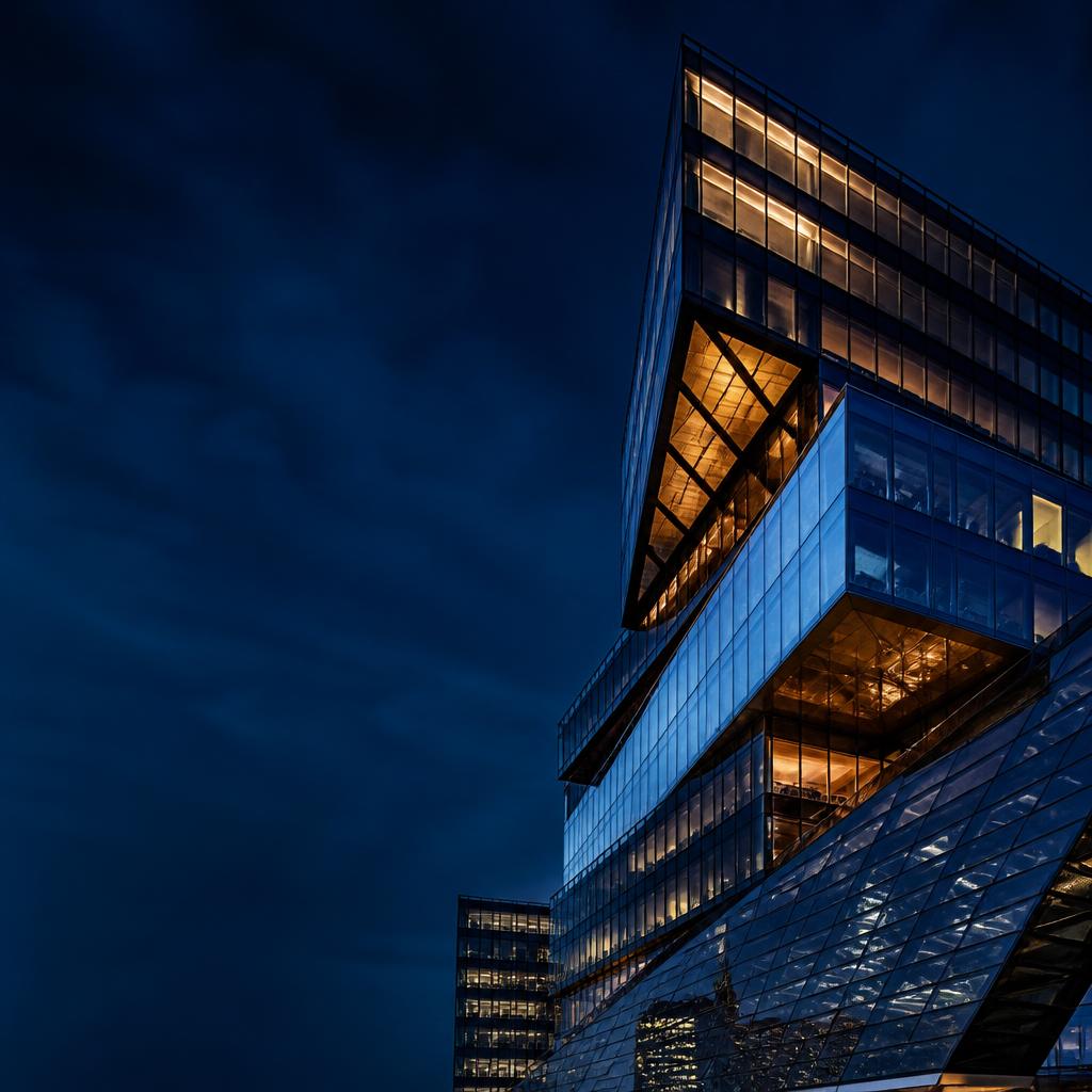 Contemporary architecture illustrating the foundations of a scalable marketplace